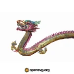 Asian Dragon Clip Art Svg vector