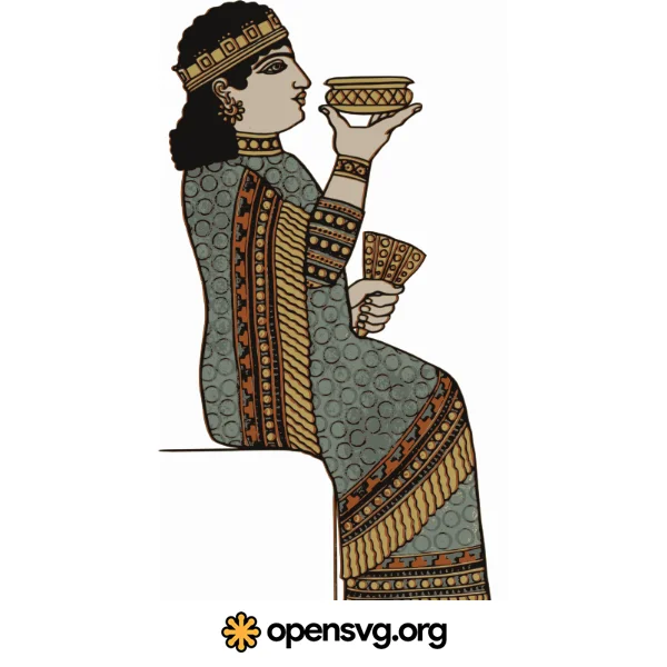 History Assyrian Princess Character