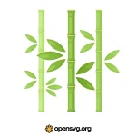 Bamboo Tree Svg vector