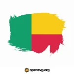 Benin Country Flag Svg vector