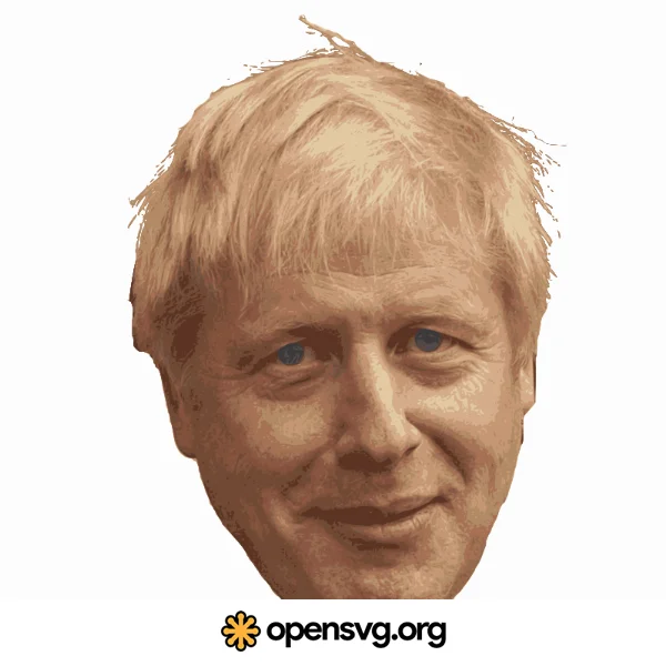 Boris Johnson Realistic Portrait