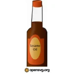 Oil Bottle, Drink Bottle Svg vector