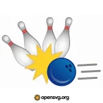 Bowling Hobby Toy Svg vector