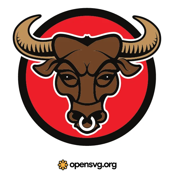 Horn Bull Head Logo