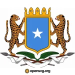 Coat Of Arms Somalia National Logo Svg vector