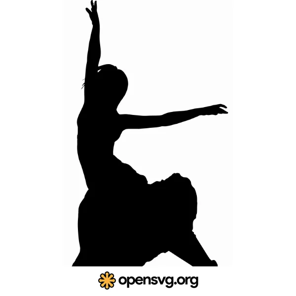 Dancing Female Silhouette