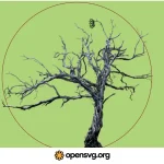 Dry Branches Tree Svg vector