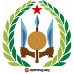 Emblem Of Djibouti Logo Svg vector