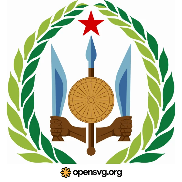 Emblem Of Djibouti Logo