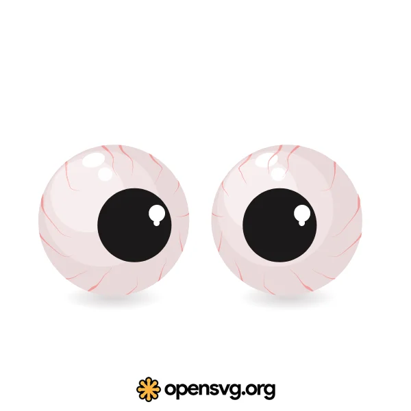 Eyeballs Cartoon Character