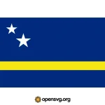 Curacao Flag Svg vector