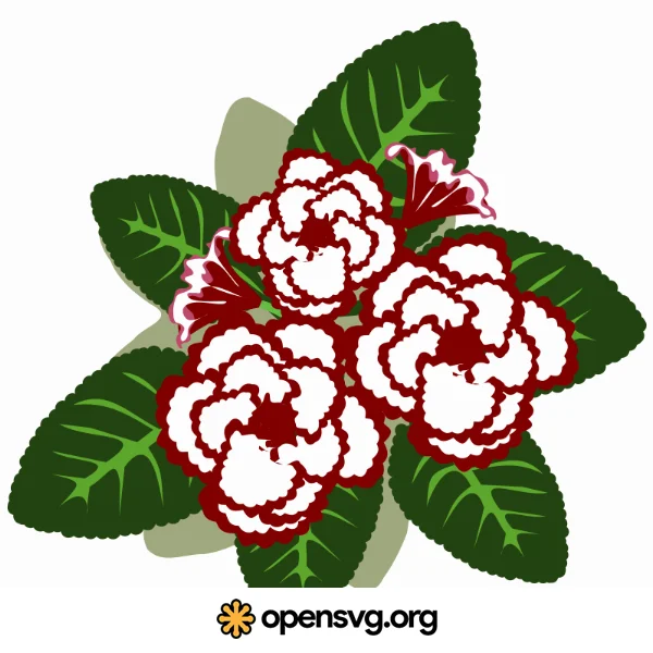 Pixel Gloxinia Flower, Nature Flower Plant