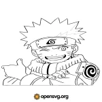 Naruto Japan Anime Svg vector
