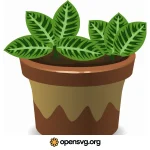 Plant Potted Svg vector