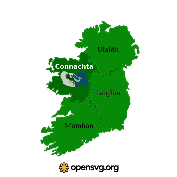 Connacht Ireland Map