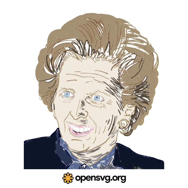 Margaret Thatcher Portrait