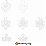 Ming Celtic Symbol Svg vector