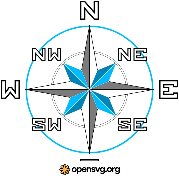 North Star Compass Decoration