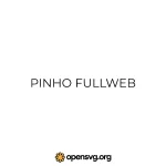 Pinho Text Font Svg vector