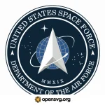 The United States Space Force Logo Svg vector