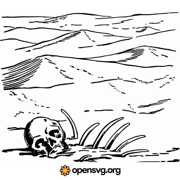 Skeleton In Ground