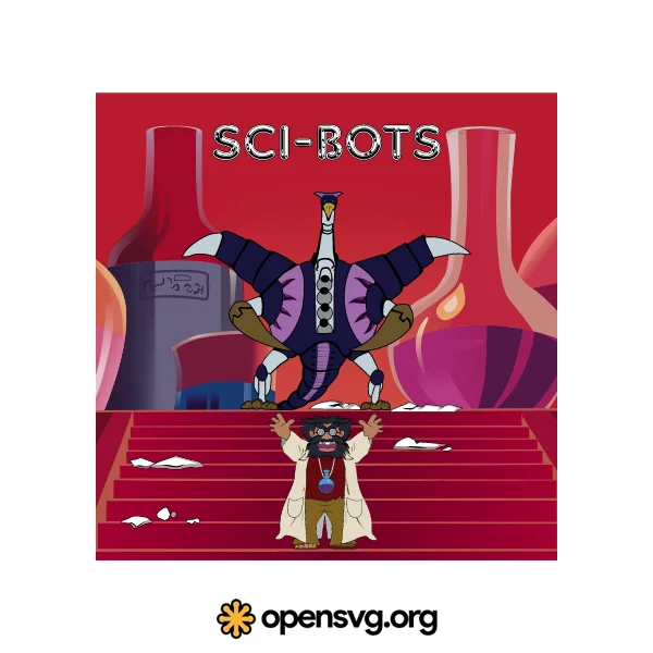 Sci Fi Bots Poster Starzinger Doctor 1