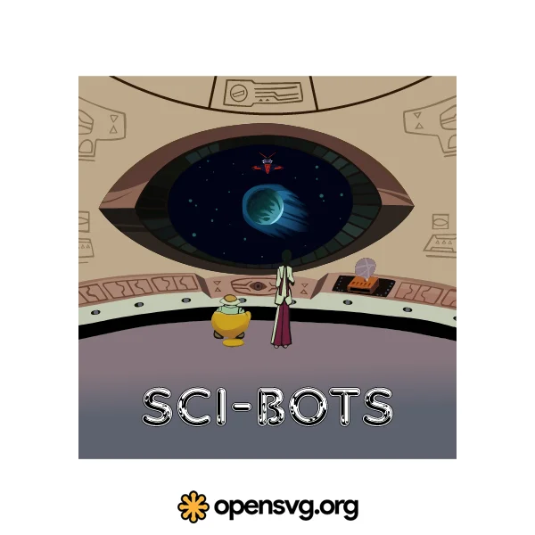 Sci Fi Bots Poster 1