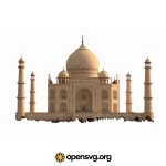 Taj Mahal Svg vector