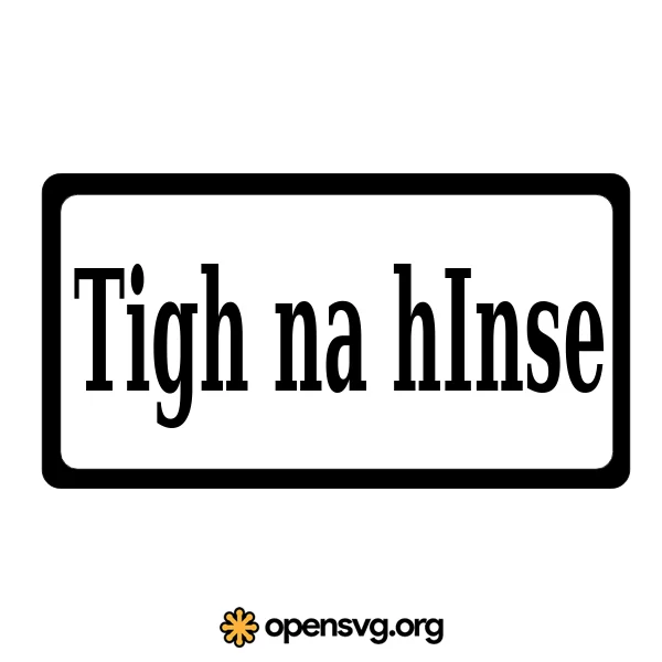 Tinnahinch Signboard