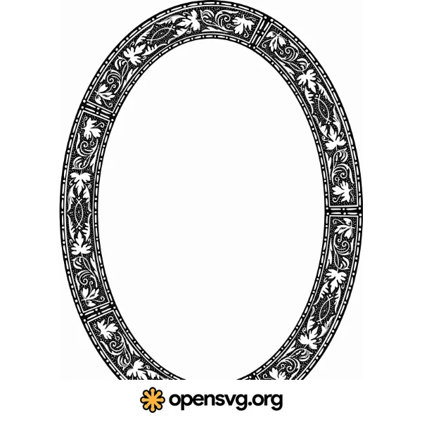 Antique Oval Frame, Oval Mirror