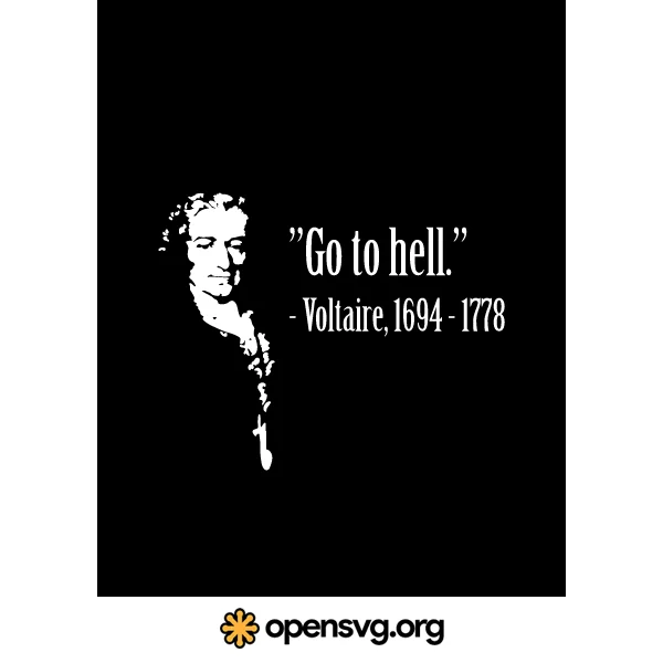 Voltaire Introduce Poster In English