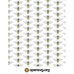 Wasp Insect Seamless Pattern Background Svg vector