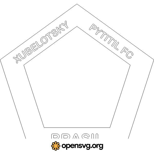 Pentagon Shape, Pytitil Fc Logo