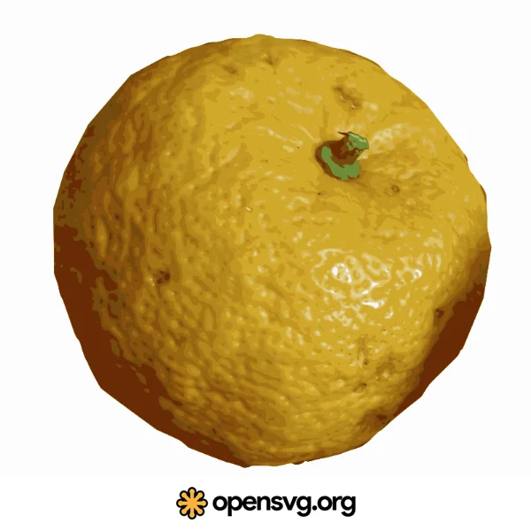Yellow Lemon Fruit